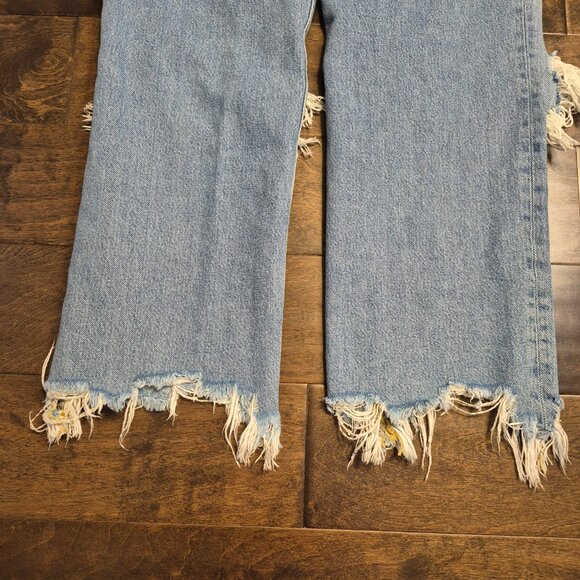 We The Free Free People Distressed Jeans Size 28 - Picture 7 of 11